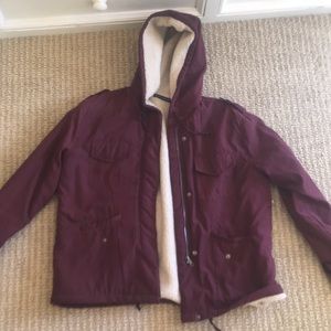 Brandy Melville burgundy jacket